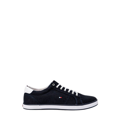 Tommy Hilfiger Blue Cotton Sneaker