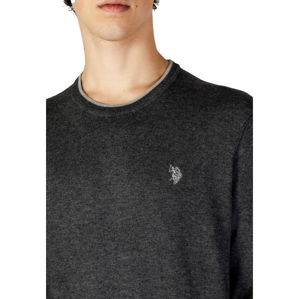 U.S. POLO ASSN. Gray Viscose Sweater