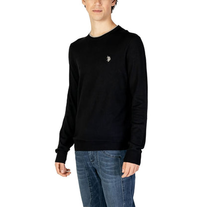 U.S. POLO ASSN. Black Viscose Sweater