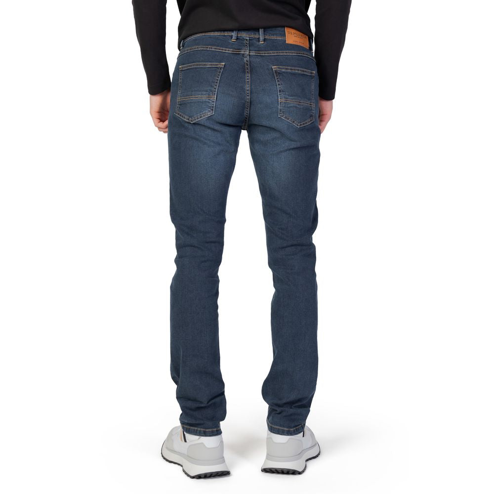 U.S. POLO ASSN. Blue Cotton Jeans & Pant