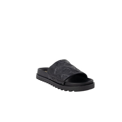 Guess Black Synthetic Material Sandal