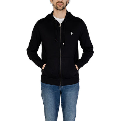 U.S. POLO ASSN. Black Cotton Sweater