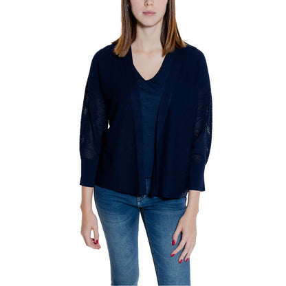 Street One Blue Viscose Cardigan