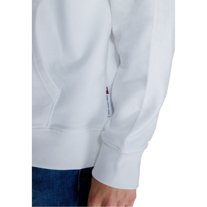 Tommy Hilfiger Jeans White Cotton Sweater