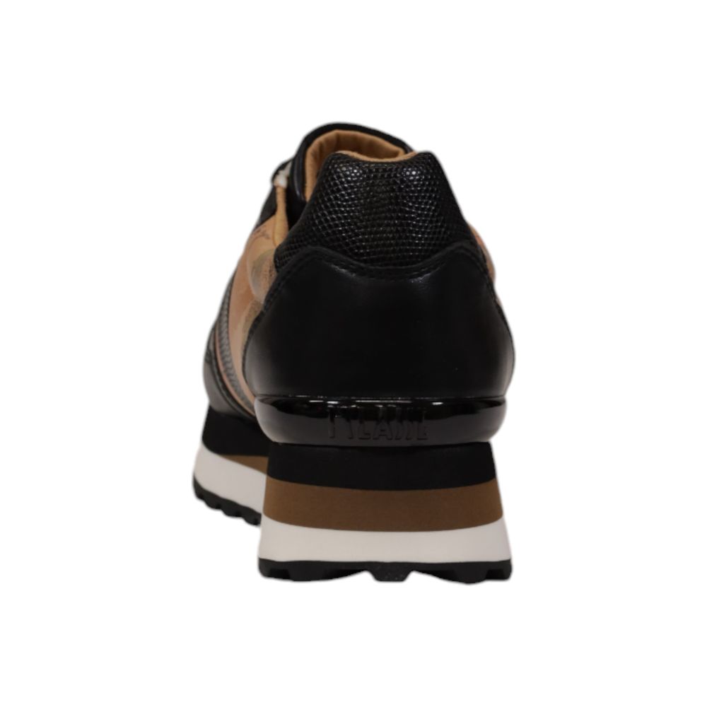 Alviero Martini Prima Classe Black Polyethylene Sneaker