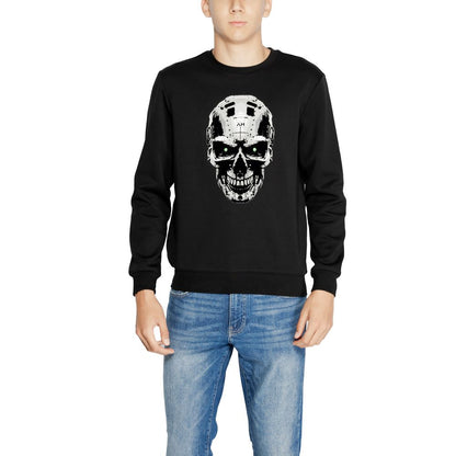 Antony Morato Black Cotton Sweater