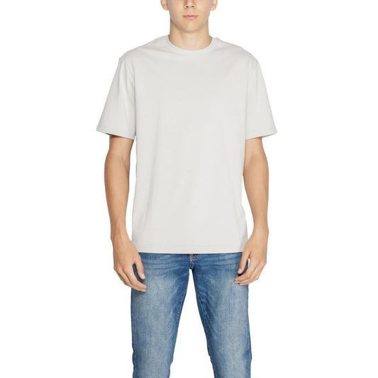 Antony Morato Gray Cotton T-Shirt