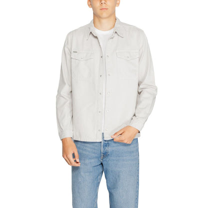 Antony Morato Gray Cotton Shirt