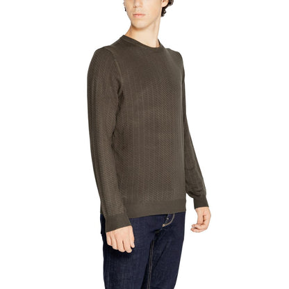 Antony Morato Green Viscose Sweater