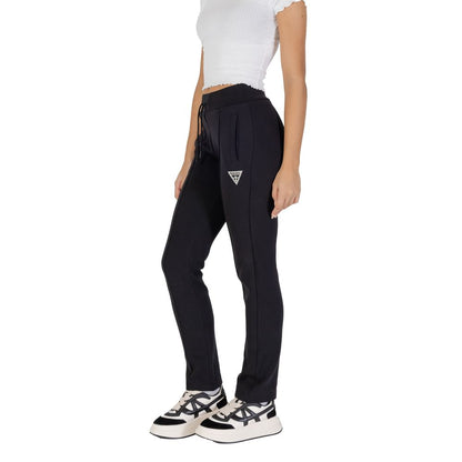 Guess Active Black Cotton Jeans & Pant