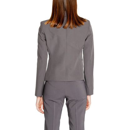 Rinascimento Gray Polyester Suits & Blazer