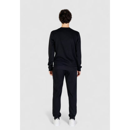 Emporio Armani Underwear Black Cotton Sweatsuit