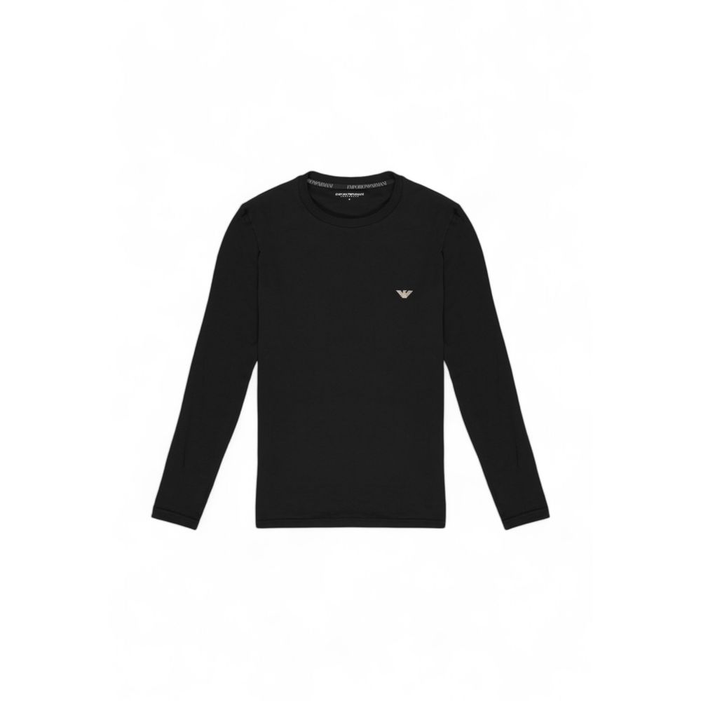 Emporio Armani Underwear Black Cotton Shirt