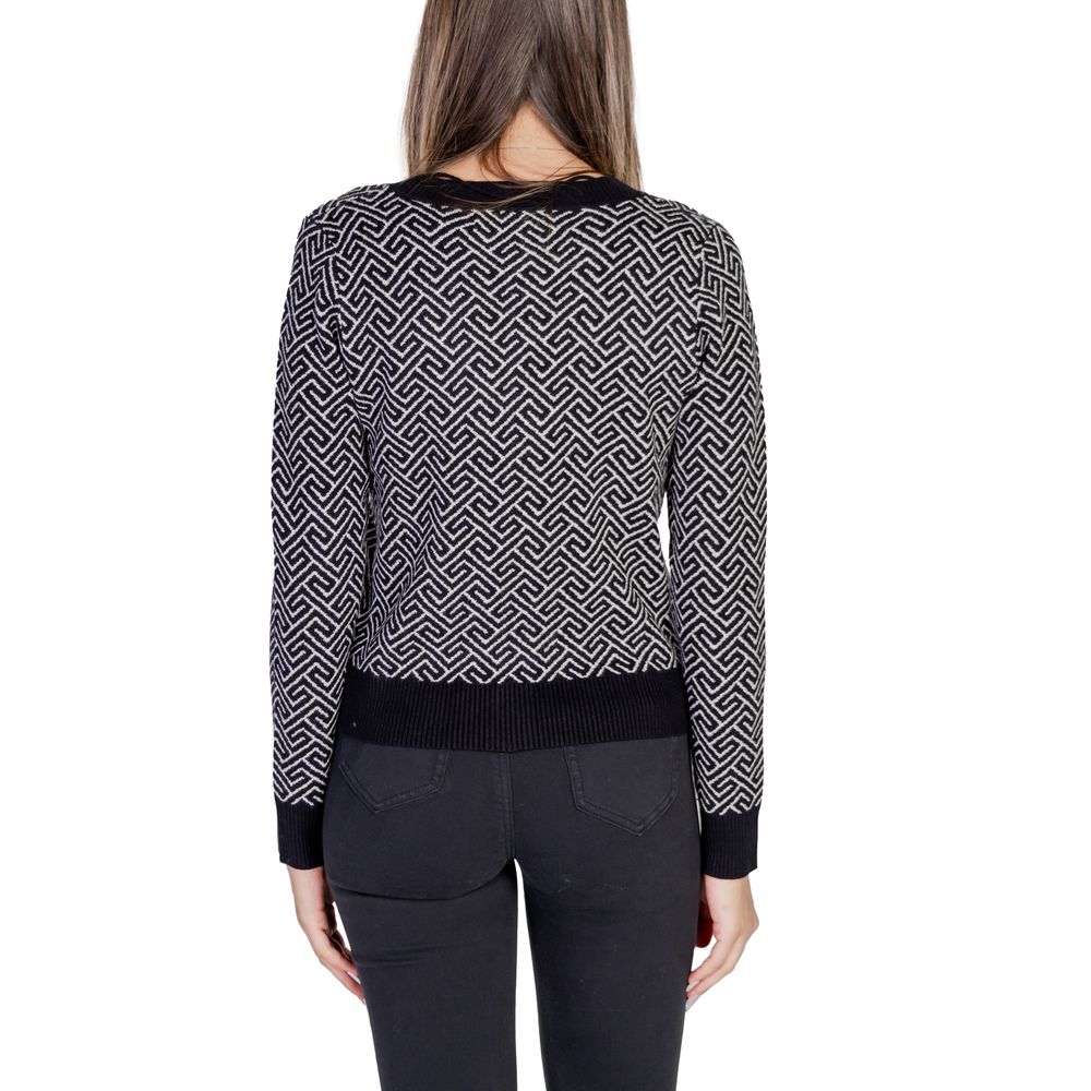 Vero Moda Black Viscose Cardigan