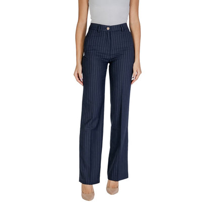 Morgan De Toi Blue Polyester Jeans & Pant