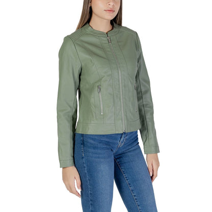 B.Young Green Polyethylene Jackets & Coat