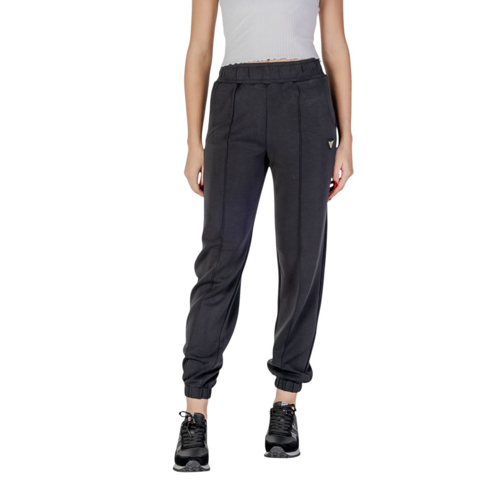 Guess Active Black Polyester Jeans & Pant