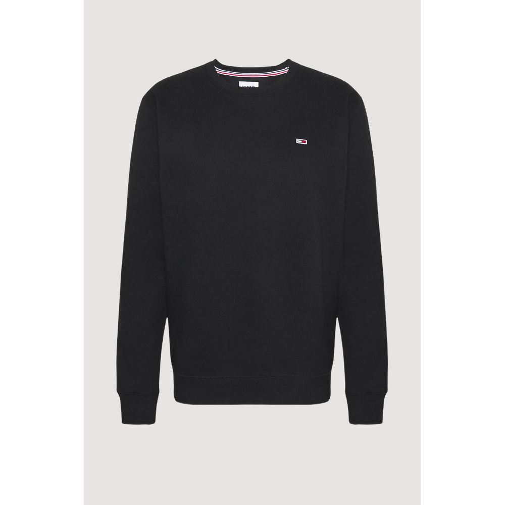 Tommy Hilfiger Jeans Black Cotton Sweater