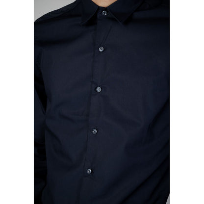 Antony Morato Blue Cotton Shirt