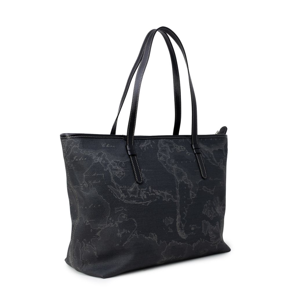 Alviero Martini Prima Classe Black Polyester Handbag