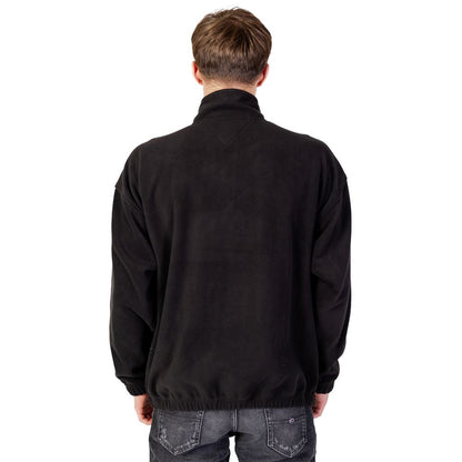 Tommy Hilfiger Jeans Black Recycled Polyester Sweater