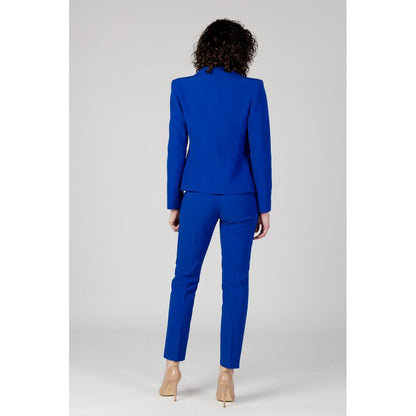 Rinascimento Blue Polyester Suits & Blazer