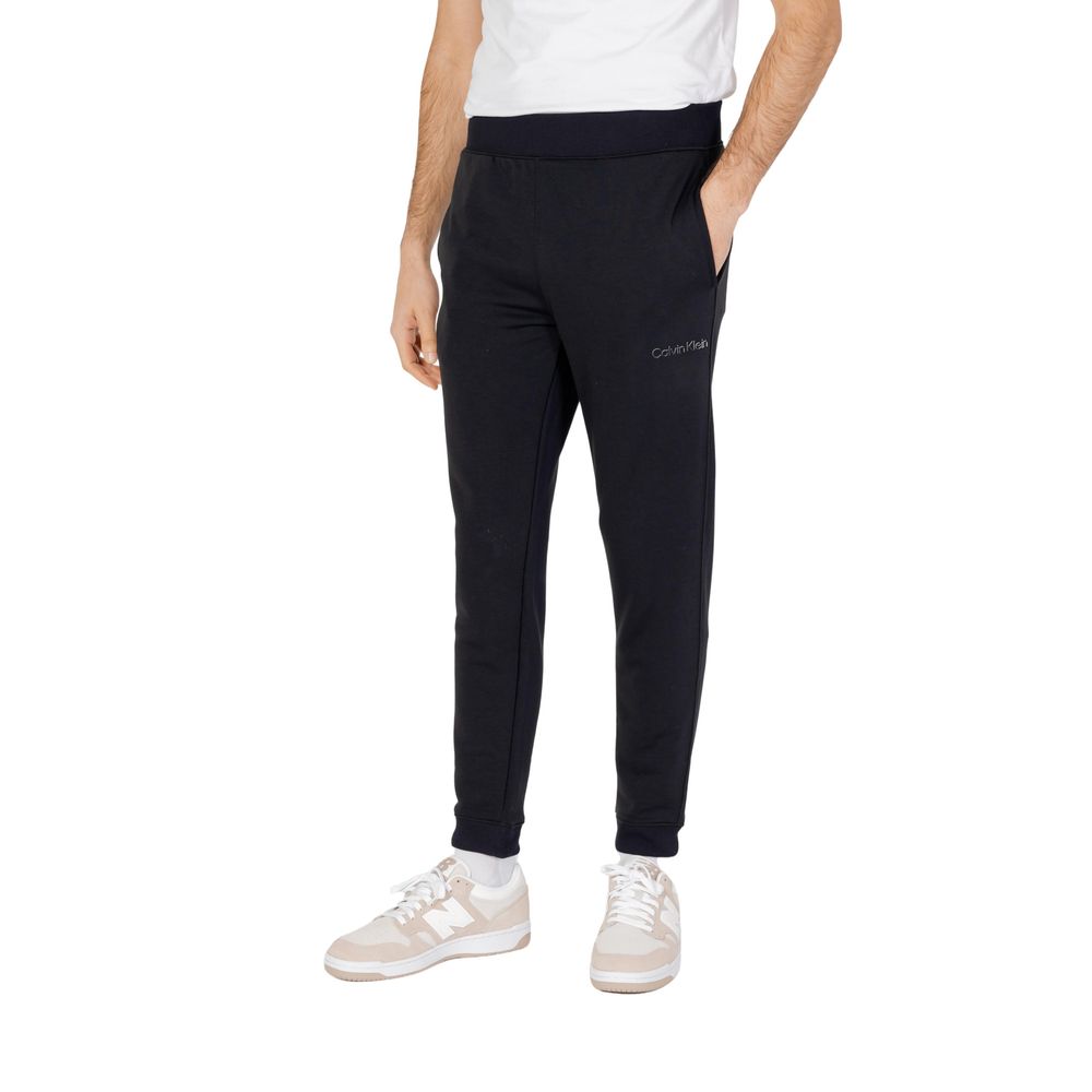 Calvin Klein Sport Black Recycled Polyester Jeans & Pant