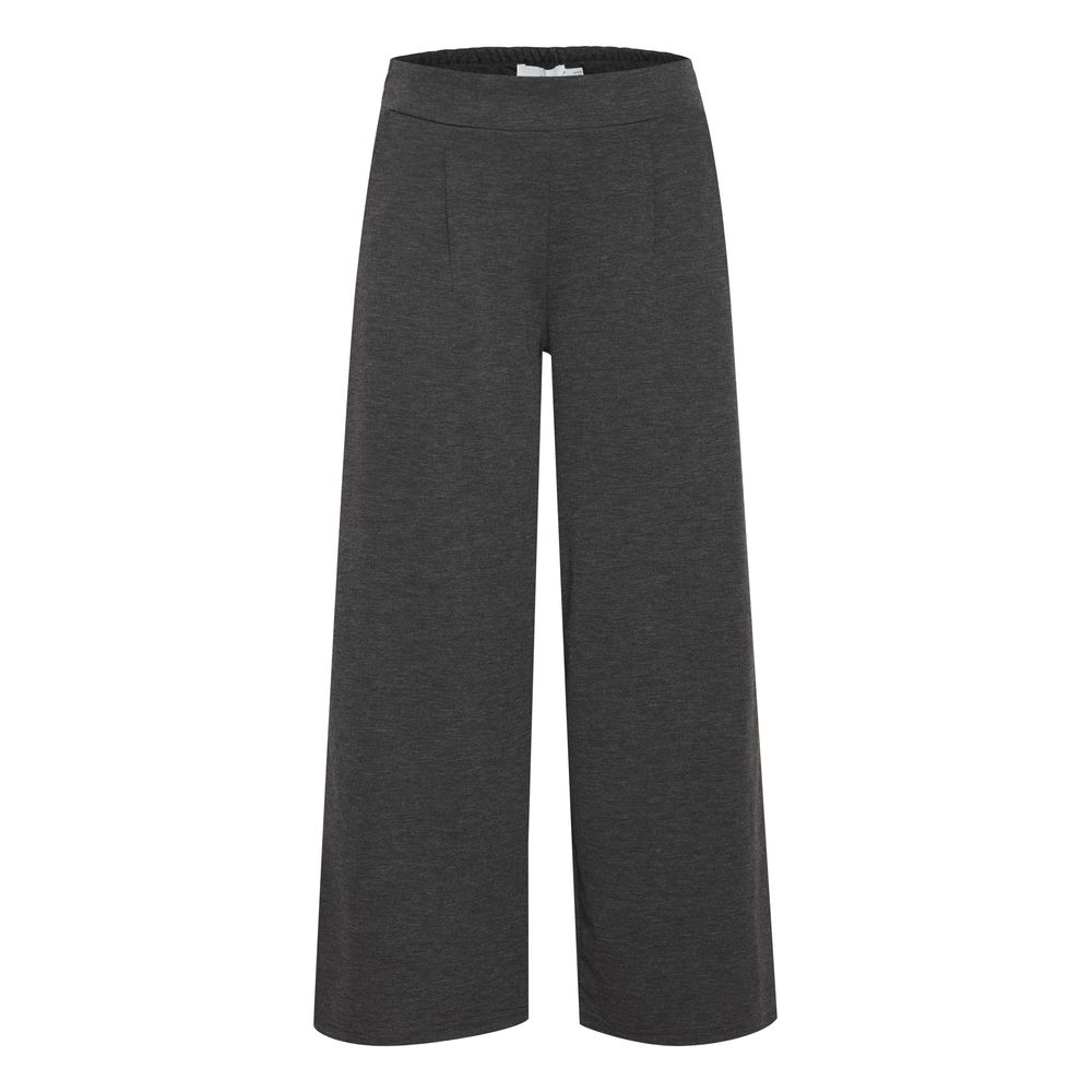 ICHI Gray Recycled Polyester Jeans & Pant