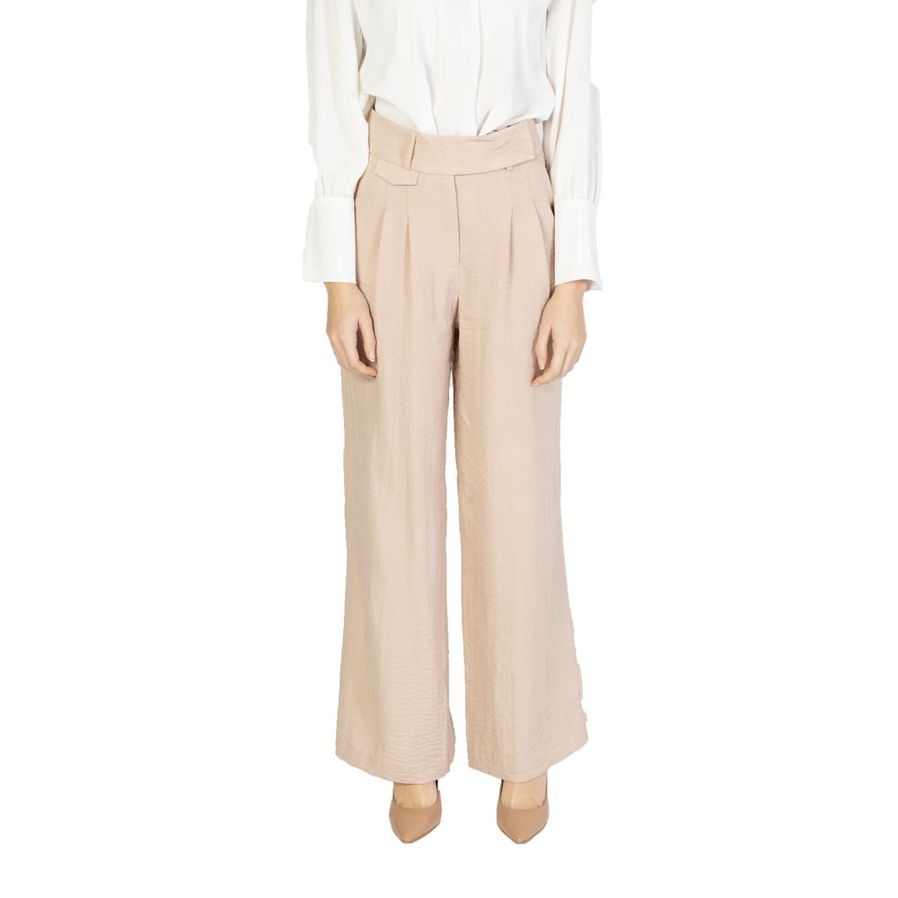 Vero Moda Pink Viscose Jeans & Pant