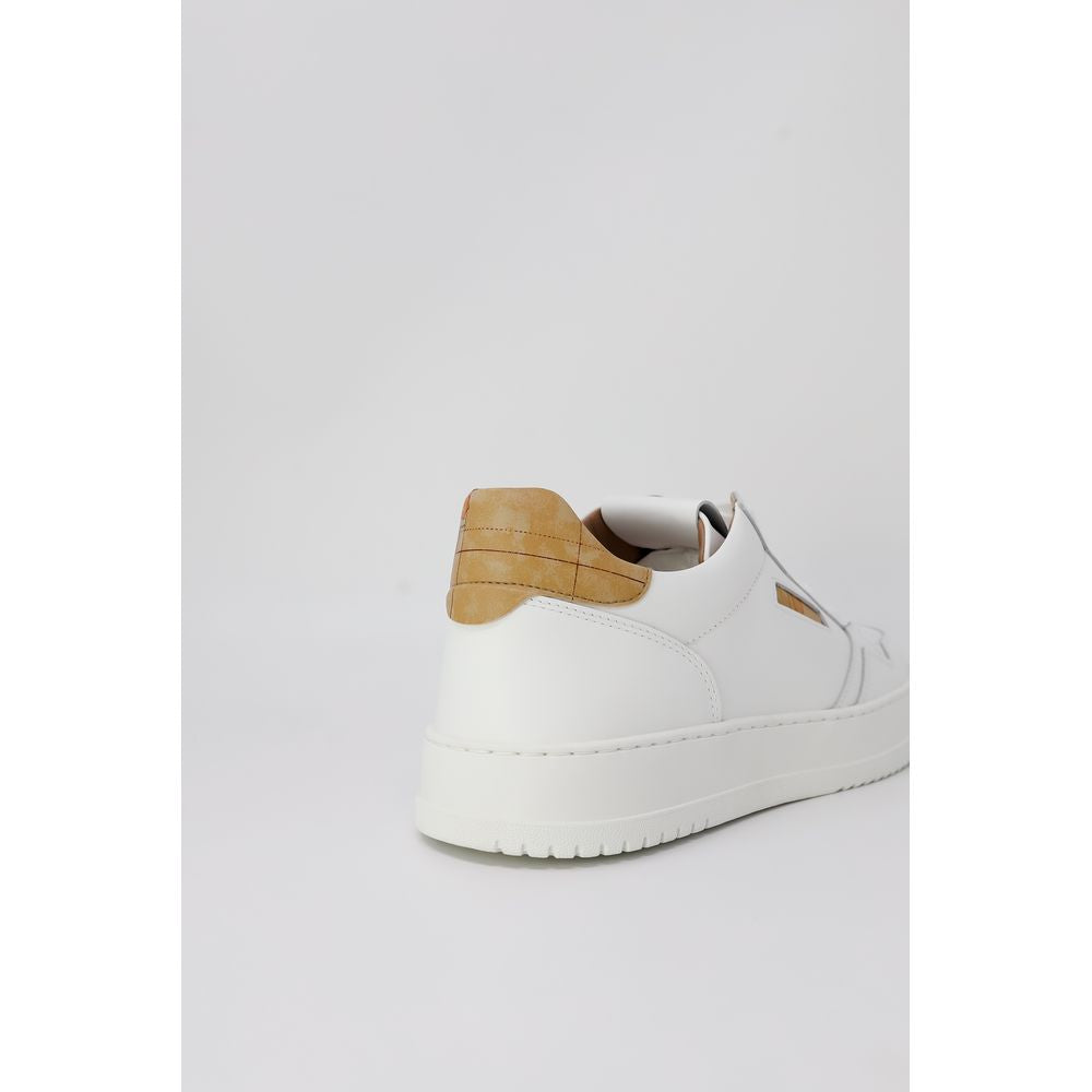 Alviero Martini Prima Classe White Leather Sneaker