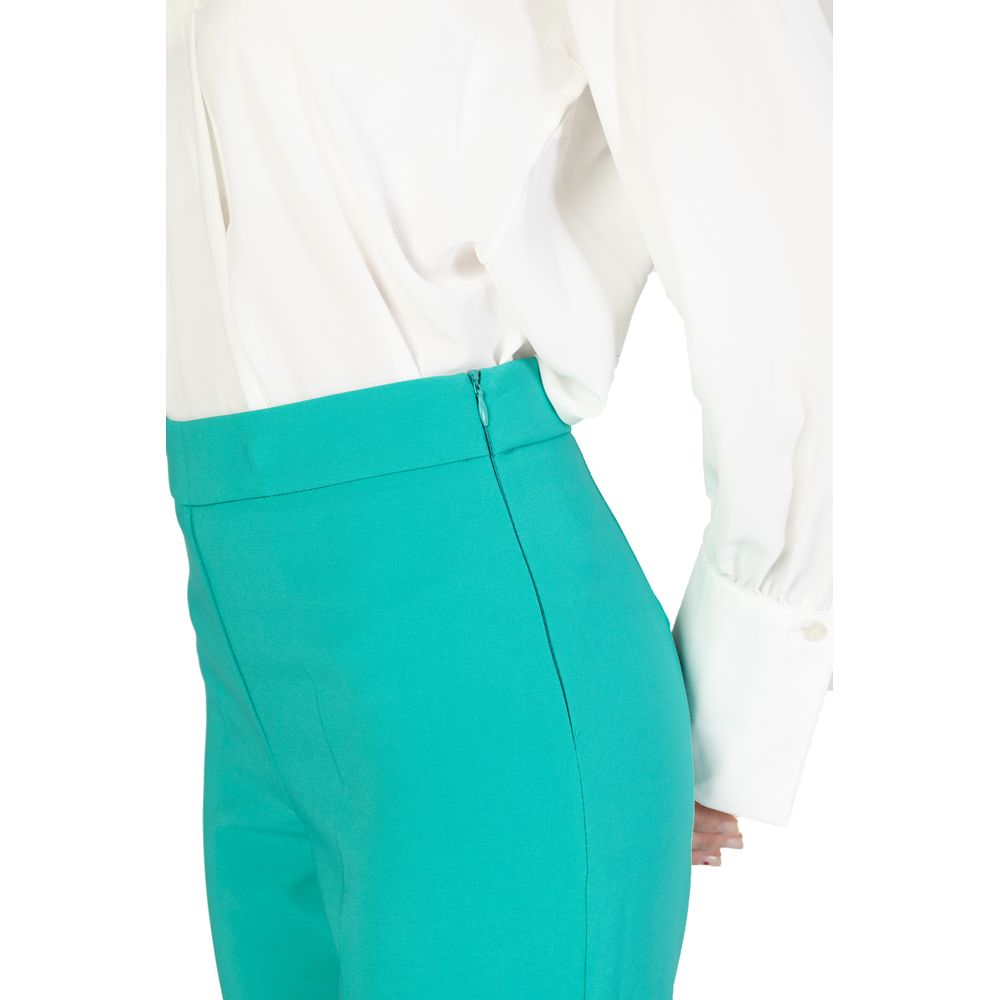 Rinascimento Green Polyester Jeans & Pant