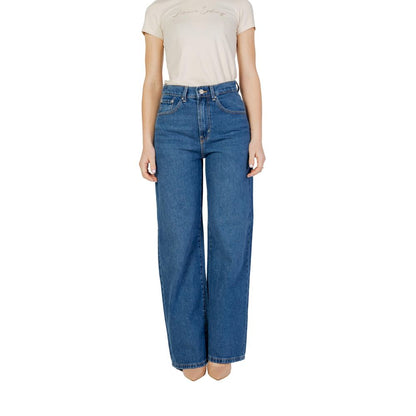 Only Blue Cotton Jeans & Pant