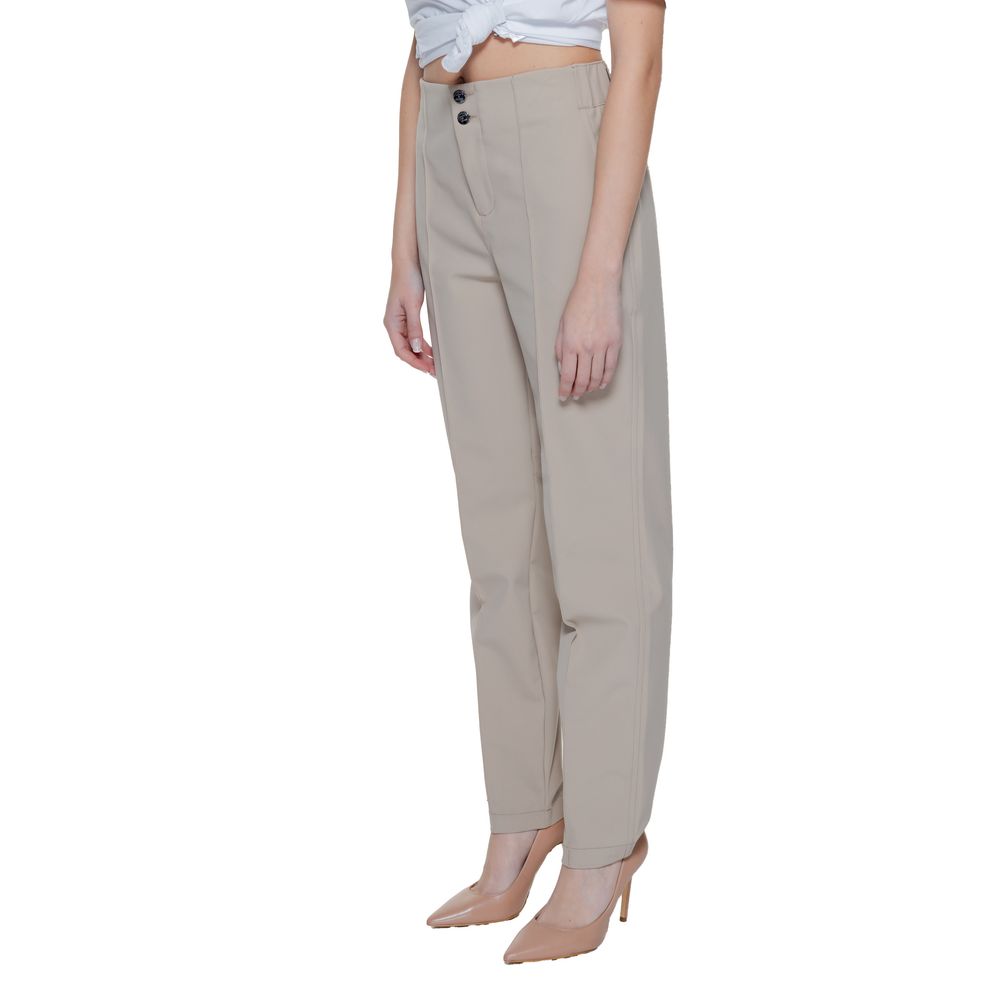 Street One Beige Polyamide Jeans & Pant