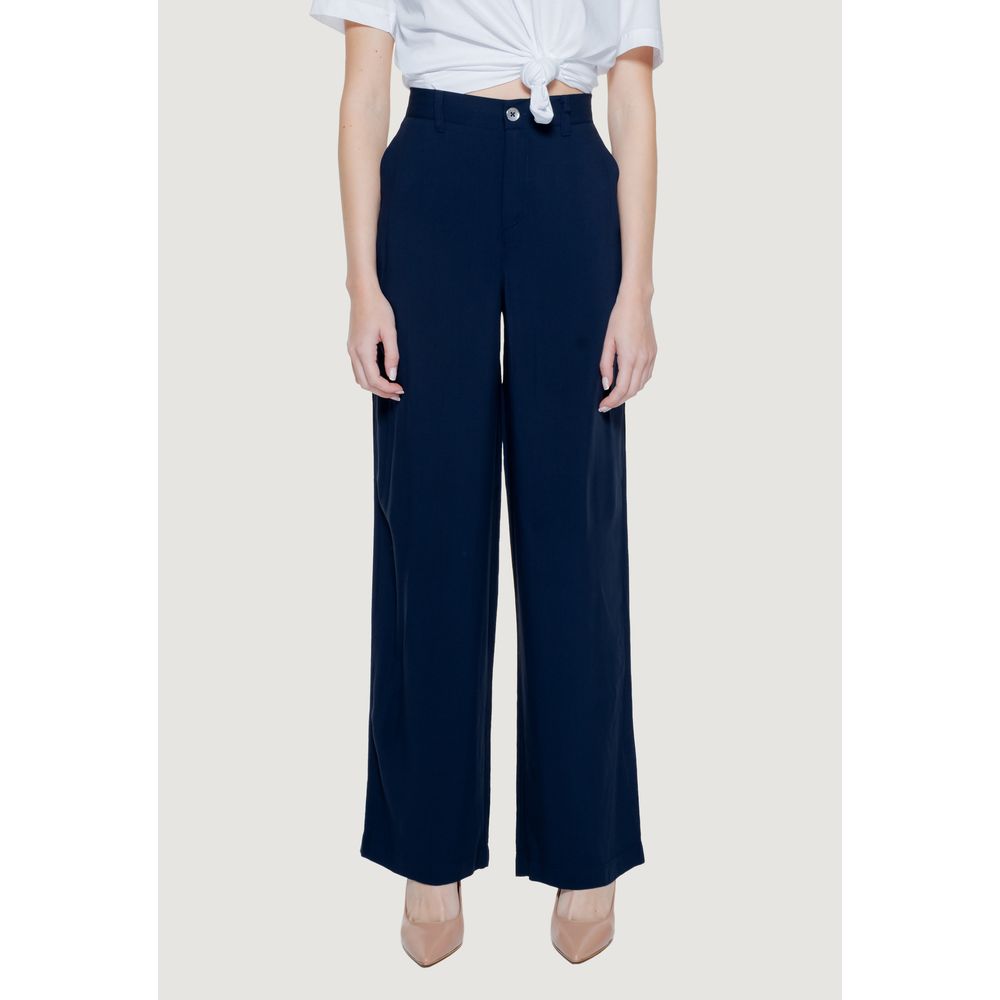 Street One Blue Viscose Jeans & Pant