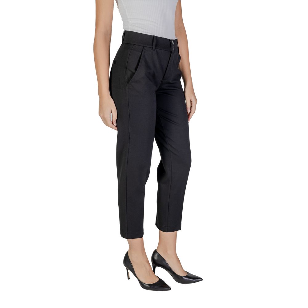 Street One Black Viscose Jeans & Pant