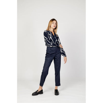 Street One Blue Viscose Jeans & Pant