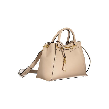 Guess Jeans Beige Polyethylene Handbag