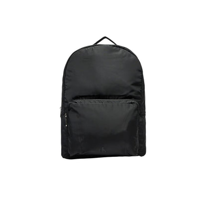 Calvin Klein Black Recycled Polyester Backpack