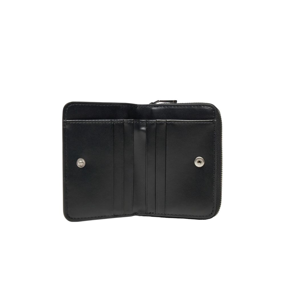 Calvin Klein Black Recycled Polyester Wallet