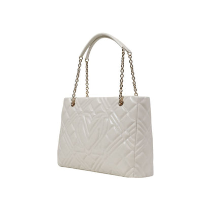 Love Moschino Beige Polyethylene Handbag