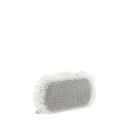 Self-Portrait The Crystal Lace Clutch Bag