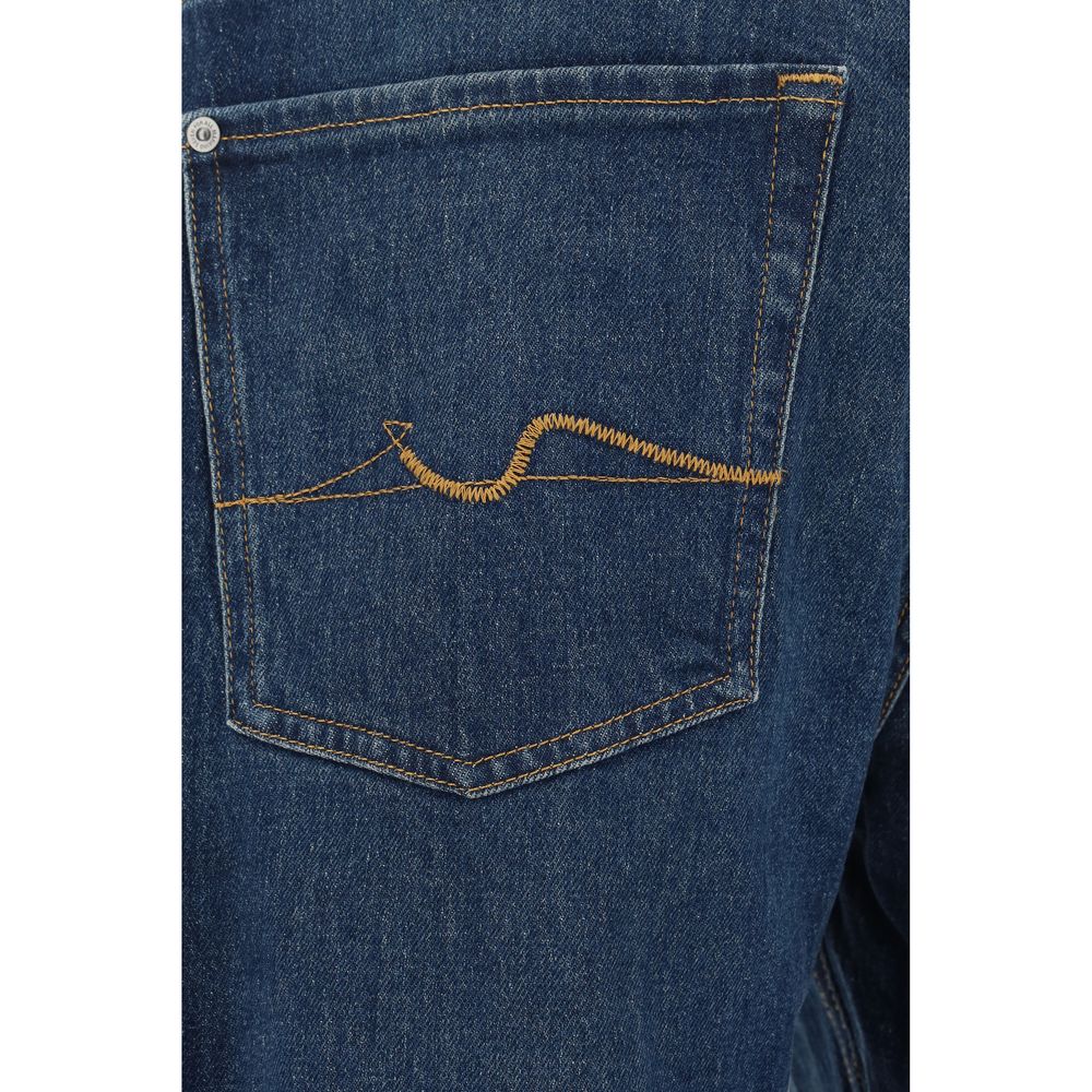 7FOR The Straight Threadlike Jeans